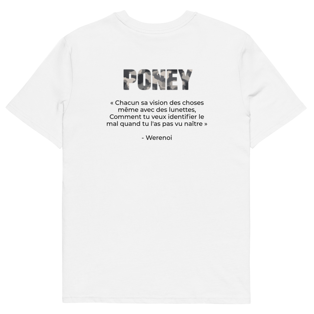 PONEY – Werenoi | T-shirt blanc