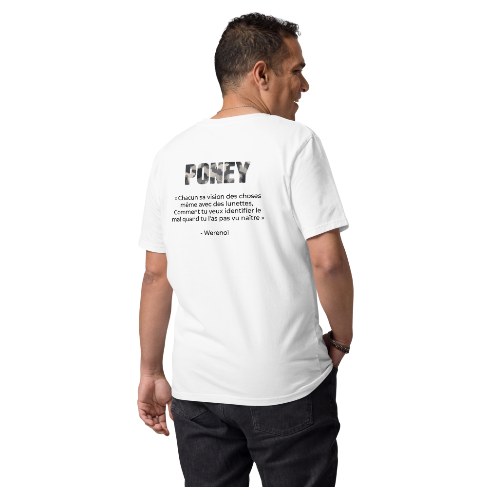 PONEY – Werenoi | T-shirt blanc
