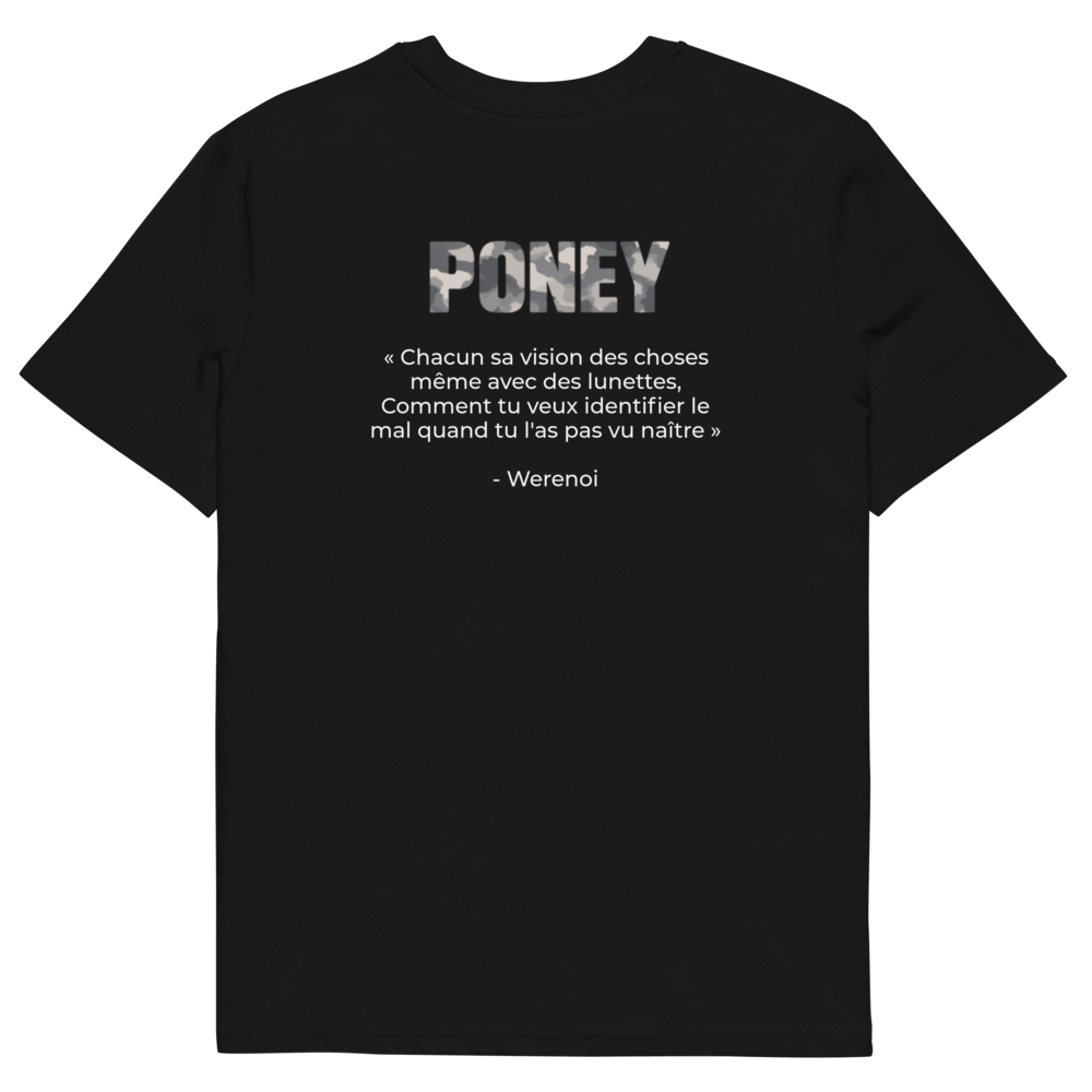 PONEY – Werenoi | T-shirt noir